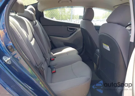 2015 Hyundai Elantra Se from USA, damaged, VIN 5NPDH4AE7FH642092